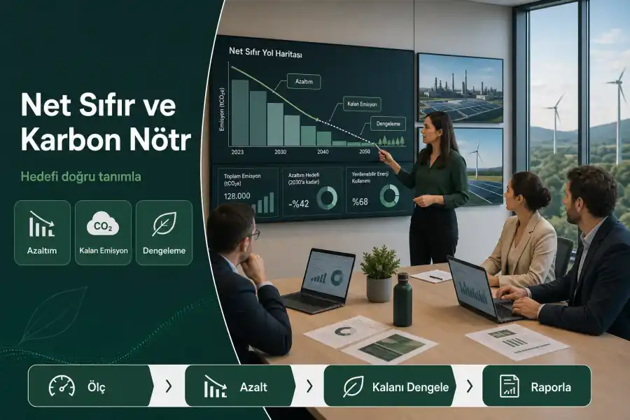 Net Sıfır (Net Zero) Nedir, Karbon Nötr (Carbon Neutral)'den Farkı Nedir?